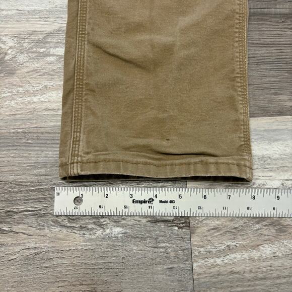 Ariat Rebar M7 Mens 32x29 Slim Fit Straight Leg Workwear Khaki Cargo Pants - Picture 13 of 13